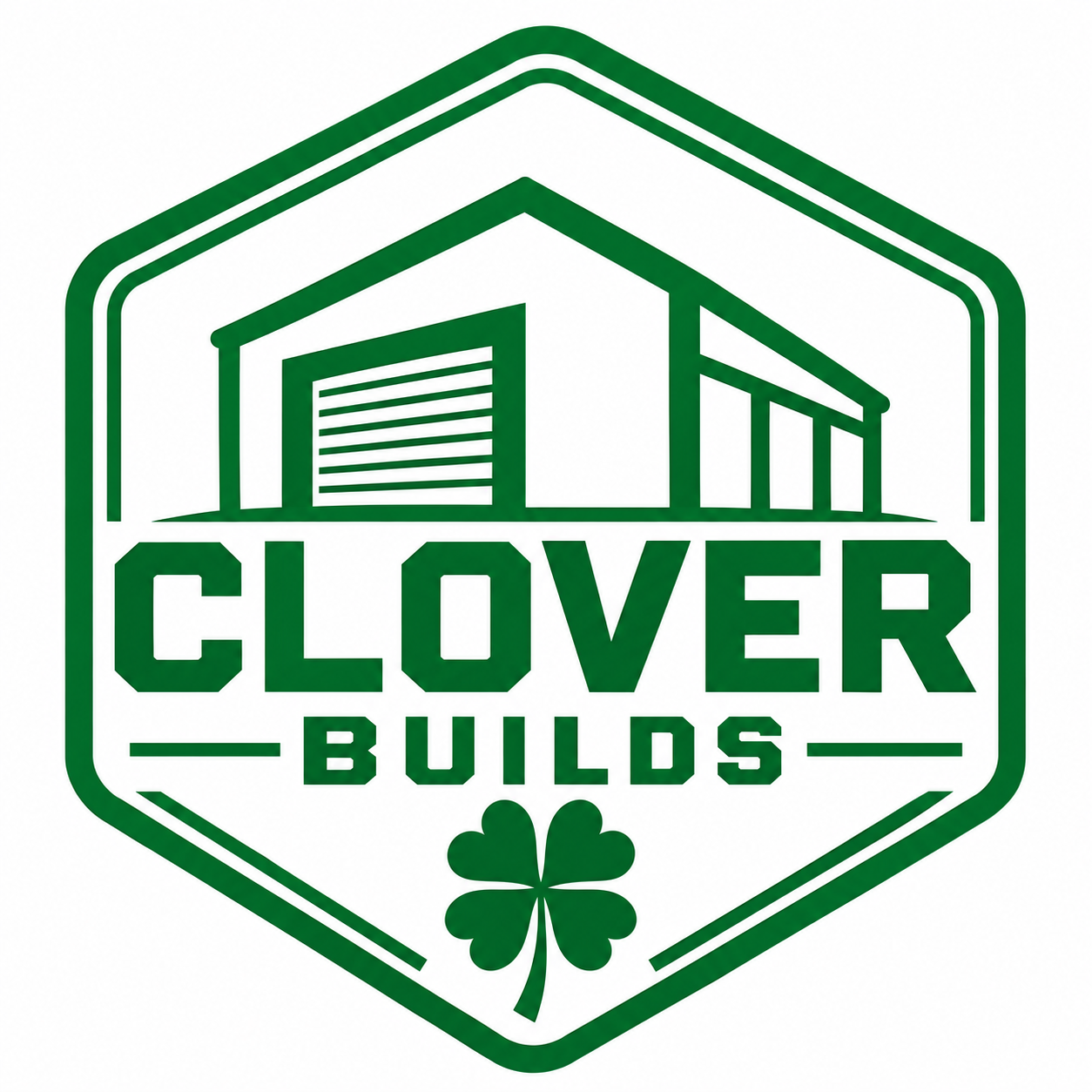 Clover Builds official logo
